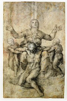 Pieta fr Vittoria_Colonna 1540 M-Buonarroti 240